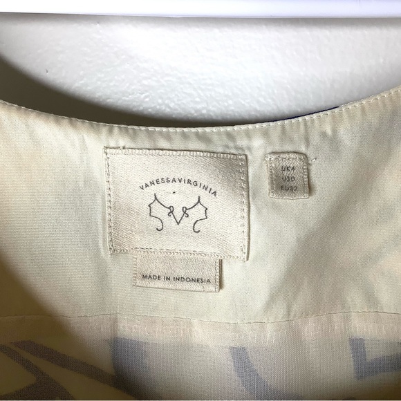 < Anthropologie Vanessa Virginia Floral Flare Dress > - Picture 5 of 6